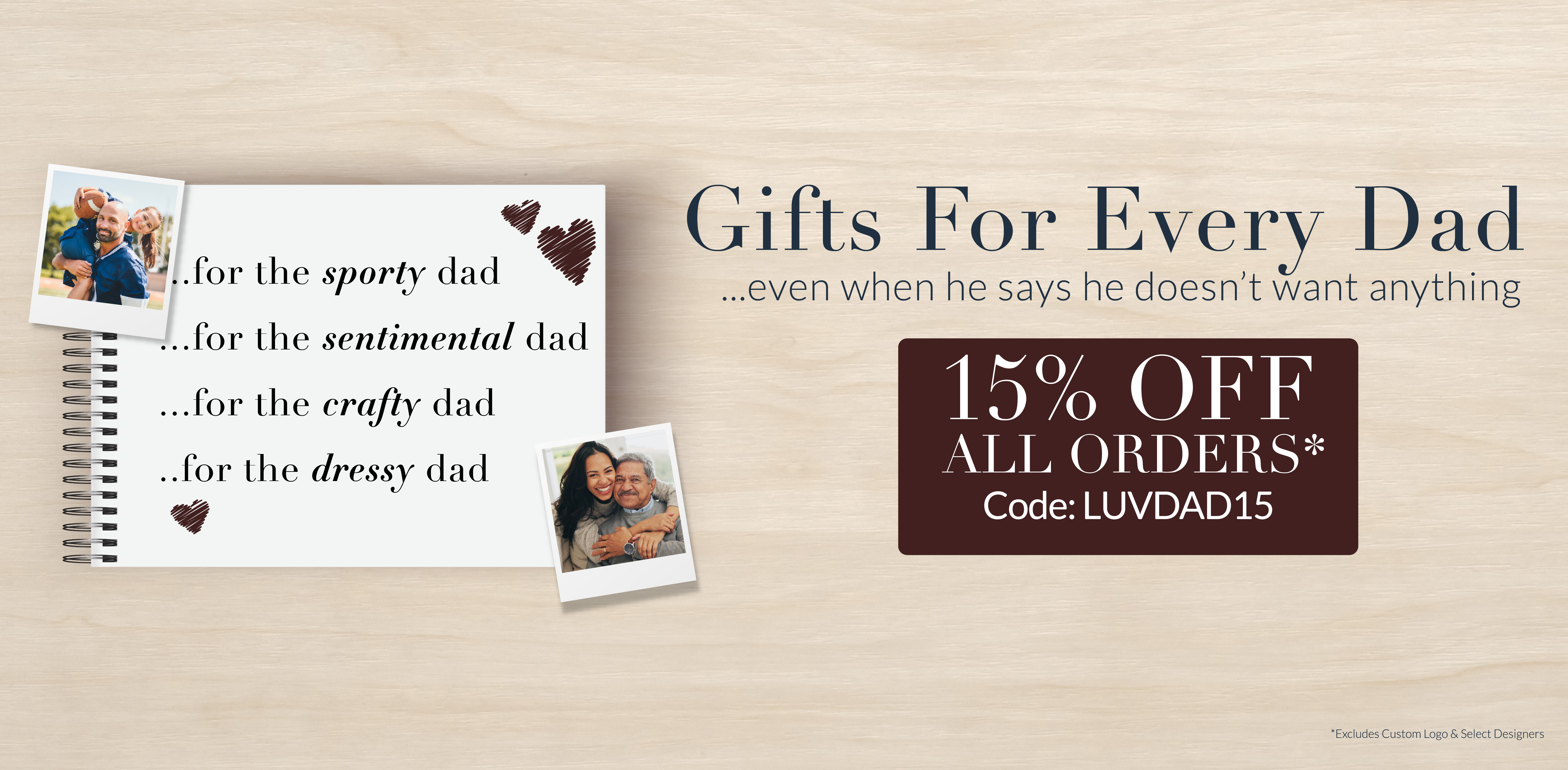 Father's Day Sale | 15% Off All Orders